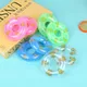 2Pcs Dollhouse Miniature Swimming Ring Cute Duck Bathing Float Lifebelt Model Kids Pretend Play Toys