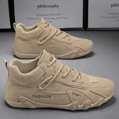 Men's Shoes Spring and Autumn 2023 New Sports Casual Shoes Work Clothes Shoes Lightweight Soft Soled