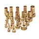 4mm-12mm Brass Pipe Fitting Hose Barb Tail 1/8" 1/4" 1/2" BSP Male Connector Joint Copper Pipe