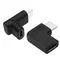 90 Degree Right Angle USB 3.1 Type C Male To Female Converter USB-C Adapter for Samsung Huawei Smart Phone Portable Connector