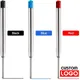 10pcs Metal Ballpoint Pen Refills Blue Red Black Ink Medium Roller Ball Pens Refill for Parker