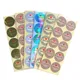100pcs/pack Kraft Paper Stickers Cowhide sealing sticker GRACIAS seal Labels DIY handmade dia 35mm