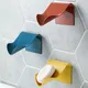 Wall Mounted Soap Dish Drain Soap Holder for Bathroom Self Adhesive Soap Dish Plastic Soap Container
