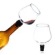 Into Your Wine Bottle The Red Wine Glass To Wine Glass Topper Glass That Insert Red Wine Champagne