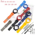 Resin strap watch case Set for Casio GA-100 GA-120 140 Men's and women's strap watch accessories