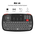 Rii i4 Mini Bluetooth Wireless Keyboard With Touchpad 2.4GHz Backlit Mouse Remote Control For