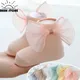 Baby Socks Princess Stretch Knit Cotton-Socks Newborn Baby Spring Autumn Winter Bag Bow