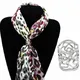 Silver Color Flowers Brooch Scarf Buckle Hollow Rose Flower Brooches For Women Crystal Holder Silk