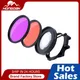 16X Macro Waterproof Filter for GoPro 11 10 9 8 Black Original Submersible Fuchsia Filter + Lens Cap