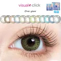 Color Contact Lenses For Women Makeup 3 Tone Contact Lenses For Eyes Brown Purple Colored Lenses