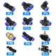 Pneumatic Fittings Quick Connector Air Hose Tube Connectors Plastic PU PY 4mm 6mm 8mm 10mm 12mm Push