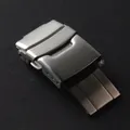 High quality 16mm 18mm 20mm 22mm Fold Safety Clasp buckle Deployment Clasp