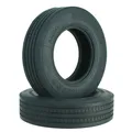 2pcs Simulation Rubber Tire Narrow/wide for 1/14 Tamiya RC Truck Trailer Tipper Scania R470 Benz