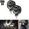 2 X Super Bright Square/Round Headlight For Arctic V2+ V3+ Arctic fog lights with angel eyes