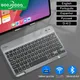 Bluetooth Keyboard Mini Wireless Keyboard Rechargeable for Apple iPad iPhone Samsung Tablet Phone