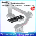 SmallRig Manfrotto Quick Release Plate for DJI RS3 / RS3 Pro/ RS 2/ RSC 2/Ronin-S Gimbal with 1/4