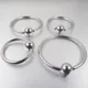 1 Piece Big Size Stainless Steel PA Rings Captive Bead Hoop Ring Lip Ball Nose Rings Body Piercing