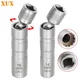 14mm 16mm Spark Plug Socket Removal Tool Magnetic Wrench Cup Remove Spark Plug Extractor Repair Kit