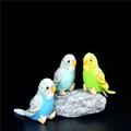 Creative Parrot Bird Plush Toy Lovely Budgerigar Soft Doll Kids Toys Decoration Birthday Gift