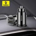 Baseus Mini USB Car Charger For Mobile Phone Tablet GPS 3.1A Fast Charger Car-Charger Dual USB Car