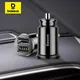 Baseus Mini USB Car Charger For Mobile Phone Tablet GPS 3.1A Fast Charger Car-Charger Dual USB Car