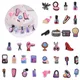 PVC Shoe Charms Perfume Shoe Accessories Bag Shoe Decoration Nail Polish Shoe Buckles for Clog