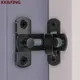 KK&FING Stainless Steel 90-degree Door Buckle Door Bolt 180° Anti-theft Door Lock Buckle Door Latch