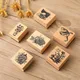 Vintag Esewing Machine Birdcage Cat Wooden Rubber Stamps Set Diy Rubber Stamp For Card Making