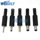 10PCS Male Solder DC Power Barrel Tip Plug Jack Connector Adapter 5.5*2.1/2.5mm 3.5*1.3mm 2.5*0.7mm