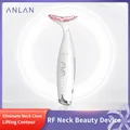 ANLAN RF Neck Face Beauty Device EMS Lifting Neck Wrinkles Remover LED Photon Therapy Skin Tighten