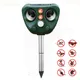 Solar Powered Animal Repeller Solar Ultrasonic Animal Repellent Deterrent Dog/Cat/Bird Repeller