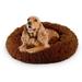 Show & Tail Donut-Dog Bed with Cozy Stress Relief Material Non-Skid Bottom and Machine Washable pet Mattress for Dog Sleeping