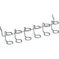 1PACK Zinc-Plated Wire 2.4 In. W. x 9.5 In. L. x 2.6 In. D. Tool Holder Hook