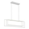 Kichler 84331 Jestin 3 Light 46 Wide Led Linear Chandelier - White