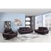 Leather Air/Match Upholstery 3-Piece Living Room Sofa Set