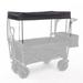 Awning Canopy for Garden Wagon Attachment Sun Shade Cover for Trolley Cart