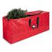 Christmas Tree Storage Bag Fits Up to 9 ft Disdetachable Artificial Xmas Trees with Durable Reinforced Handles & Dual Zipper Waterproof Material Protect Against Dust Insects and Moisture