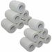 [12 Pack-3 x5Yards] Self Adhesive Bandage Wrap Athletic Tape Sports Tape Wrist and Ankle Wrap Tape Cohesive Bandage for Vet Tape(White)