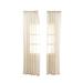 Cotton and Linen Shiner Window Voile Curtains Fine Texture Curtain for Bedroom Living Room - 100X200cm(Beige)