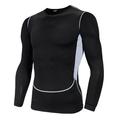 WNG Men s Fitness Fast Drying Plus Size Breathable Sports Tight Long Sleeve Tops