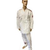 Woldorf USA BJJ Jiu Jitsu Uniform White WF Logo Competition Uniform Martial Arts Fighting Uniform Training Uniforms Pre-Shrunk Ultra Light Weight Uniforms Soft Fabric