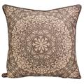 Donna Sharp Mojave Red Mandala Decorative Pillow -Southwest Square DÃ©cor Pillow - Machine Washable