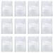 100Pcs Binder Pockets Practical Binder Loose Leaf Bags Clear A4 Files Protector