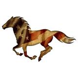 Next Innovations 101410020-PATRIOTIC Patriotic Large Running Horse Wall Art