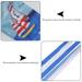 1Pc Outdoor Decorative Wind Direction Flag Creative Hanging Wind Flag Blue