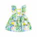 Youmylove Dresses For Girls Toddler Kids Baby Summer Casual Printed Floral Backless Princess Dress Party Princess Dress Clothes