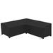 Latitude Run® Outdoor Patio Sofa Cover Metal in Black | 32 H x 106.3 W x 78.7 D in | Wayfair 77FFE15C080B4347AFF6D47467B6F766