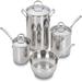 YITAHOME 7 - Piece Non-Stick Aluminum Cookware Set Non Stick/Aluminum in Gray | Wayfair JZM6701