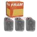 3 pc FRAM FT1210 Automatic Transmission Filter Kits for 24210956 F6RZ-6A666-AA HV193 P1263 PC373 Fluid Service Kits Fits select: 2000-2011 FORD FOCUS 2004-2009 MAZDA 3