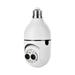 Light Bulb Security Camera 1080P Security Wireless Camera Wifi Smart for home Surveillance Screw into the E27 Light Bulb Socket Spotlight Alarm Color Night Vision Two-way Talk Motion Alarm 360Â°